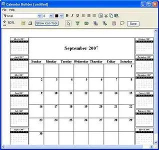 Portable Calendar Builder 3.46 (1,9 MB)