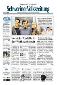 Schweriner Volkszeitung Hagenower Kreisblatt - 20. Dezember 2017