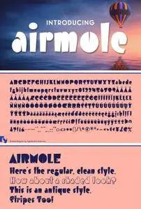 Airmole Font Family