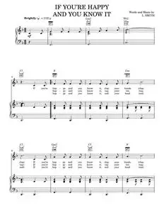 If You're Happy And You Know It - James L. Smith (Piano-Vocal-Guitar)