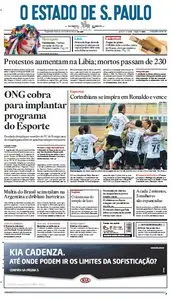 Jornal O Estado de SP em PDF, Segunda, 21 de Fevereiro de 2011