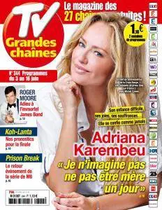 TV Grandes chaînes - 3 au 16 Juin 2017