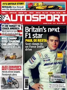 Autosport Magazine, December 30th 2010
