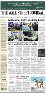 The Wall Street Journal – 16 March 2020