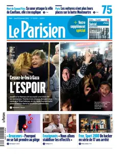 Le Parisien du Jeudi 16 Janvier 2025