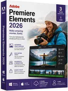 Adobe Premiere Elements 2026 v2026.3 (x64) Multilingual