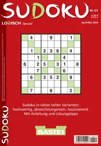 Sudoku Logisch Spezial - Nr.121 2026