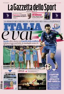 La Gazzetta dello Sport - 13 Giugno 2024