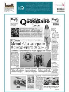 Quotidiano di Puglia Lecce - 20 Settembre 2024