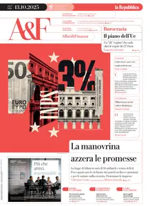 la Repubblica Affari & Finanza - 13 Ottobre 2025