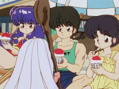 Ranma ½ (1989 S03E13 All It Takes is One! The Kiss of Love is the Kiss of Death BBT RMX