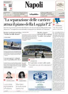 la Repubblica Napoli - 8 Novembre 2025
