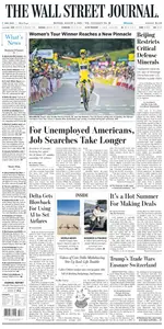 The Wall Street Journal - 4 August 2025