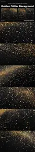 10 Golden Glitter Background 8ZN94X8