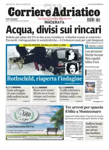 Corriere Adriatico Macerata - 2 Novembre 2024