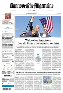 Hannoversche Allgemeine Zeitung - 15 Juli 2024