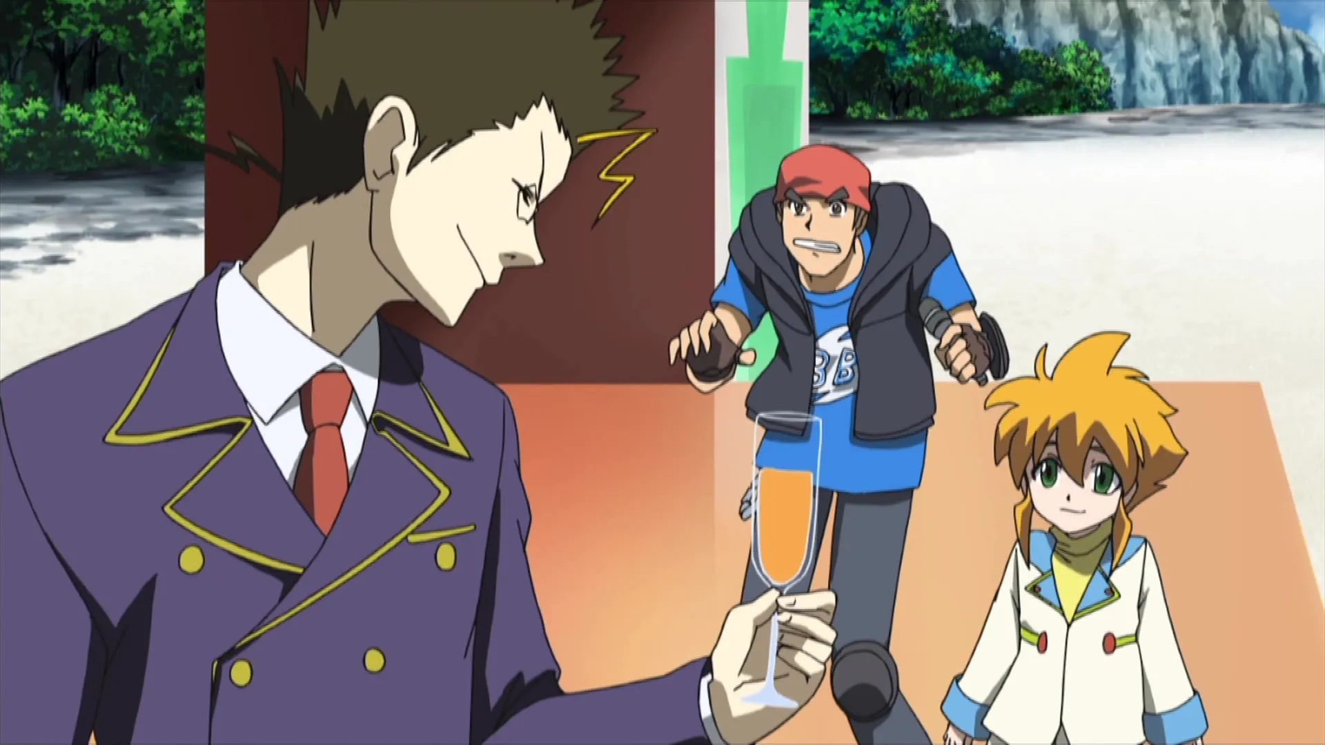 Beyblade Metal Fusion (2009 S01E23 The Road to the Battle Bladers Jpn