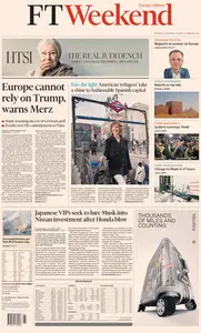 Financial Times Europe - 22 February 2025