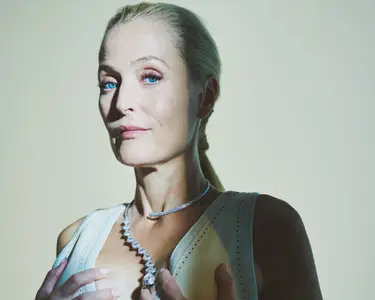 Gillian Anderson by Jason Hetherington for Glass Autumn 2025