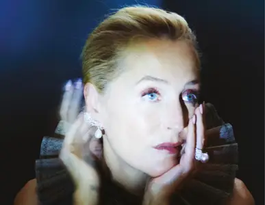 Gillian Anderson by Jason Hetherington for Glass Autumn 2025