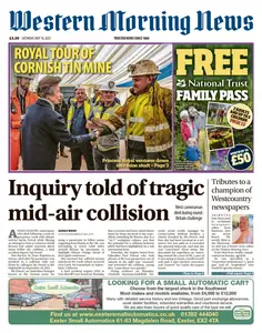 Western Morning News Devon - 10 May 2025
