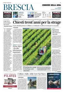 Corriere della Sera Brescia - 7 Marzo 2025