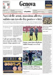 la Repubblica Genova - 19 Ottobre 2025