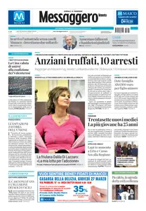 Messaggero Veneto Pordenone - 23 Marzo 2025