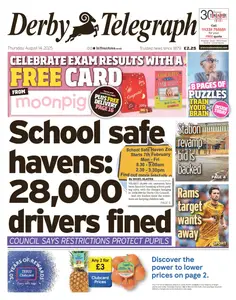 Derby Telegraph - 14 August 2025