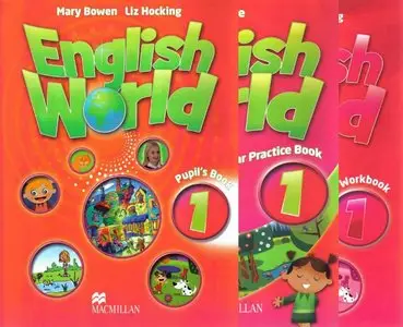 English World 1 (Pupil's Book, Grammar Practice Book, Workbook  & Class Audio CDs)