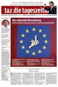 Tageszeitung TAZ vom 27 Mai 2014