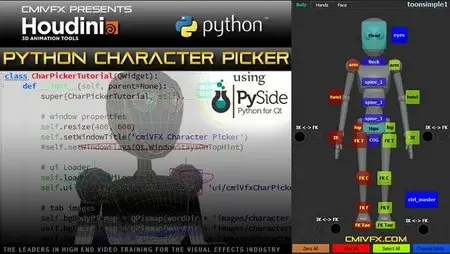 Houdini Python Character Picker