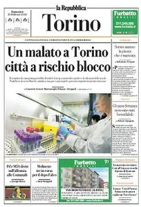la Repubblica Torino - 23 Febbraio 2020