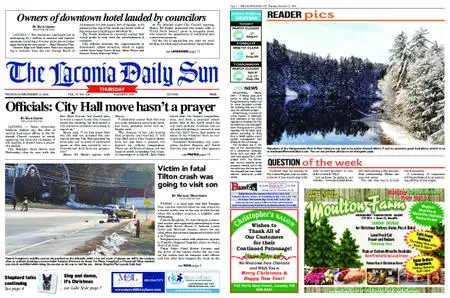 The Laconia Daily Sun – December 13, 2018