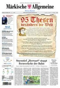 Märkische Allgemeine Dosse Kurier - 30. Oktober 2017