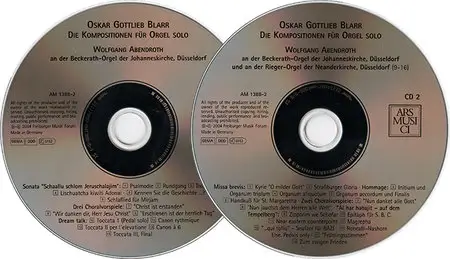 Oskar Gottlieb Blarr - Wolfgang Abendroth - Orgelwerke 1954-2004 (2004, Ars Musici # AM 1388-2) [RE-UP]