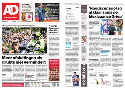 Algemeen Dagblad - Delft – 22 mei 2020
