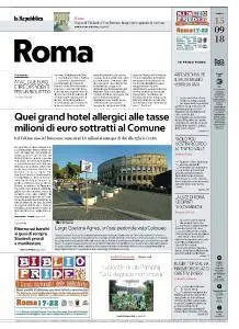 la Repubblica Roma - 15 Settembre 2018