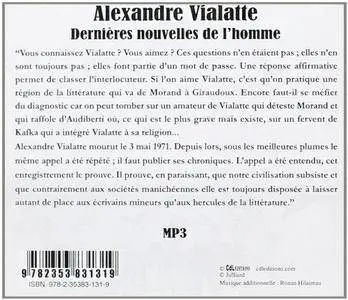 Alexandre Vialatte, "Les Dernières nouvelles de l'homme"