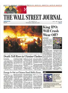 The Wall Street Journal (Europe) February 19 2014