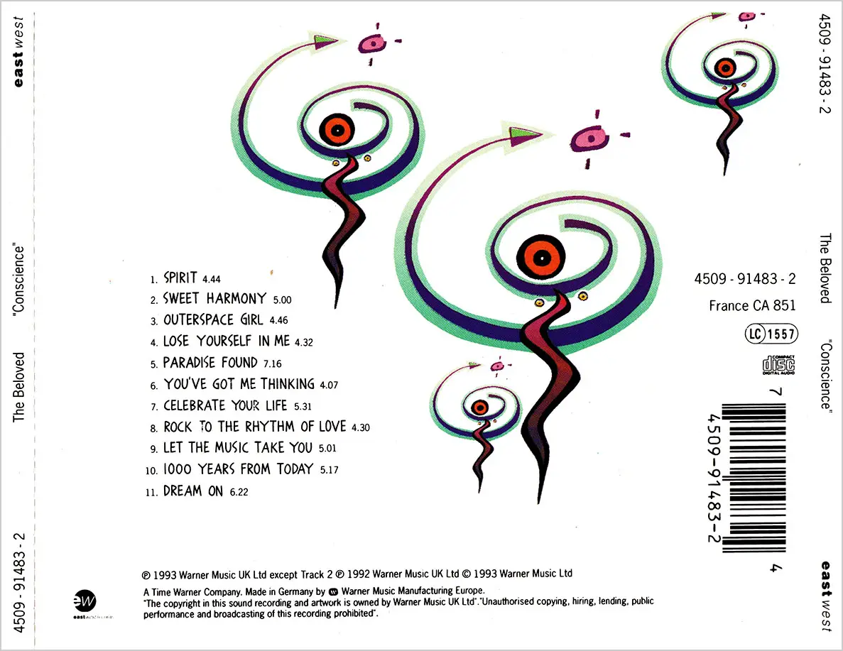 Sweet harmony. The beloved conscience 1993. Sweet Harmony the beloved 1993 года. The beloved группа. The beloved Sweet Harmony год.