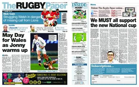 The Rugby Paper – November 22, 2020