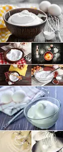 Stock Photos Whipped eggs 