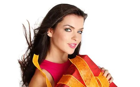 Wallpapers with glad womanish persons