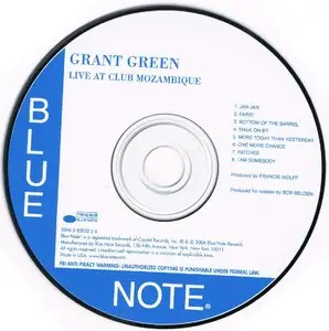 Grant Green - Live At Club Mozambique (1971) {Blue Note}