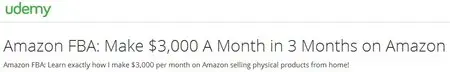 Amazon FBA: Make $3,000 A Month in 3 Months on Amazon