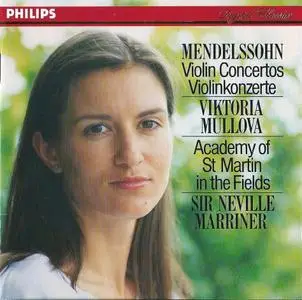 Viktoria Mullova, Sir Neville Marriner - Mendelssohn: Violin Concertos (1991)