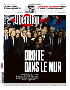 Libération du Vendredi 28 Avril 2017