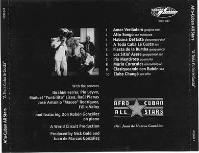 Afro Cuban All Stars - Ibrahim Ferrer - A Toda Cuba Le Gusta (1997)