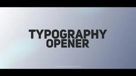 Typography Opener 19866420